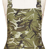 Camo Print Loose Baggy Sleeveless Cargo Jumpsuits JLY-19546