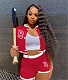 Short Sleeve Baseball Jackets Biker Shorts Tracksuit FOS-8339