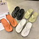 2023 New Korean Style Women Fashionable Flip Flops Shoes Indoor Outdoor Thick Soled Slope Heel Beach Non-slip Slippers Summer