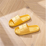 2023 Summer Soft Comfortable EVA Non-slip Flip Flops Bath Slippers Couple Family Flat Shoes Hotel Sandals Women Indoor Home Slippers