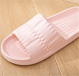 2023 Summer Soft Comfortable EVA Non-slip Flip Flops Bath Slippers Couple Family Flat Shoes Hotel Sandals Women Indoor Home Slippers