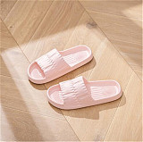 2023 Summer Soft Comfortable EVA Non-slip Flip Flops Bath Slippers Couple Family Flat Shoes Hotel Sandals Women Indoor Home Slippers