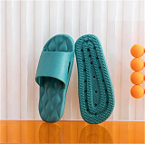 Women Soft Sole Indoor Home Slippers Summer Comfortable Non-slip Flip Flops Bath Slippers Couple Floor Flat Shoes Hotel Sandals