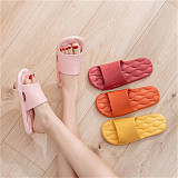Women Soft Sole Indoor Home Slippers Summer Comfortable Non-slip Flip Flops Bath Slippers Couple Floor Flat Shoes Hotel Sandals