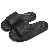 Home Slippers Summer Soft Comfortable Non-slip Flip Flops Bath Slippers Couple Men Women Family Flat Shoes Indoor Hotel Sandals