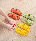 Home Slippers Summer Soft Comfortable Non-slip Flip Flops Bath Slippers Couple Men Women Family Flat Shoes Indoor Hotel Sandals
