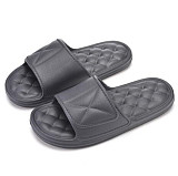 Home Slippers Summer Soft Comfortable Non-slip Flip Flops Bath Slippers Couple Men Women Family Flat Shoes Indoor Hotel Sandals