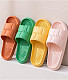 2023 Summer Soft Comfortable EVA Non-slip Flip Flops Bath Slippers Couple Family Flat Shoes Hotel Sandals Women Indoor Home Slippers