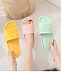 Fashion House Slippers EVA Soft Sole Slide Sandals Men Women Indoor Comfortable Non-slip Home Shower Slippers