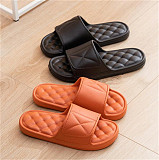 Home Slippers Summer Soft Comfortable Non-slip Flip Flops Bath Slippers Couple Men Women Family Flat Shoes Indoor Hotel Sandals