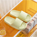 Thick Platform Bathroom Home Slippers Men Women Soft Sole EVA Indoor Outdoor Slides Woman Sandals 2023 Summer Non-slip Flip Flops
