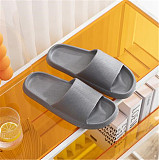 Thick Platform Bathroom Home Slippers Men Women Soft Sole EVA Indoor Outdoor Slides Woman Sandals 2023 Summer Non-slip Flip Flops