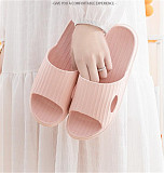 Men Women Indoor Floor Flat Shoes Soft Home Slippers Bathroom Sandal Slippers EVA Anti-Slip Hotel Family Flip Flops