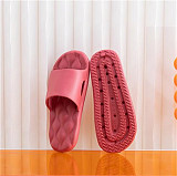 Women Soft Sole Indoor Home Slippers Summer Comfortable Non-slip Flip Flops Bath Slippers Couple Floor Flat Shoes Hotel Sandals