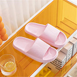 Thick Platform Bathroom Home Slippers Men Women Soft Sole EVA Indoor Outdoor Slides Woman Sandals 2023 Summer Non-slip Flip Flops