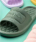 Summer Home Splippers Men Women Non-slip Slides Soft Floor Flat Shoes Indoor Bathroom Hotel Unisex Eva Flip Flops Sandals