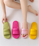 Men Women Slippers Comfortable Floor Flat Shoes Home Indoor Bathroom Soft Non-slip Slides Woman Sandals Summer Beach Flip Flops