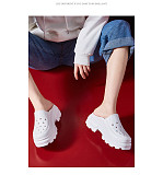 High Heels Sandals Women Clogs Summer 6.5cm Increase Platform Woman Waterproof Slippers Non-slip Sandals Fashion Garden Shoes