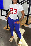 5XL Plus Size T shirt Tops Skinny Pencil Pants Outfits DN-8000R6