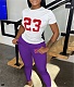 5XL Plus Size T shirt Tops Skinny Pencil Pants Outfits DN-8000R6