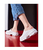 High Heels Sandals Women Clogs Summer 6.5cm Increase Platform Woman Waterproof Slippers Non-slip Sandals Fashion Garden Shoes