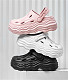 Summer Women Beach Sandals Anti-slip Platform Crocs Clogs Garden Shoes Indoor Outdoor EVA Slippers Rubber Woman Shoes Sandals