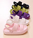 Summer Women Beach Platform Sandals Black Soft Sole EVA Slides Woman Fashion Non-slip Outdoor Slippers Female Comfortable Shoes
