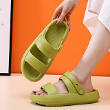 Summer Women Beach Platform Sandals Black Soft Sole EVA Slides Woman Fashion Non-slip Outdoor Slippers Female Comfortable Shoes