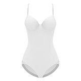 Sexy Spaghetti Strap Bodysuit+Plush Mini Skirts Set BN-9412