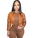 PU Leather Streetwear Baseball Bomber Jackets WA-499239