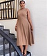 Solid Color Sleeveless A Line Commuter Dresses YS-851