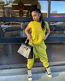 Streetwear Short Sleeve T-shirt Harem Pants Outfits ZAND-31280