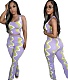 Printing Tank Tops Full Pants Summer Outfits ORY-5248