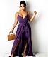 Sexy Spaghetti Strap Lace Up Slit Wide Leg Jumpsuits ANDI-1530