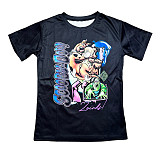 Summer Short Sleeve Round Neck Graphic T-shirt SHD-9605