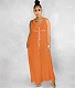Summer Sleeveless V Neck Loose Wide Leg Jumpsuits BER-7050