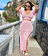 Knitting Crochet Tassel Two Piece Skirt Sets JP-1086