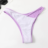 Women Swimsuit 2023 New Solid Sling Bikinis Set TL2337