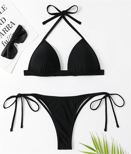Summer Beachwear Sexy Bandage 2 Piece Bikinis Set TL2336