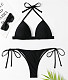 Summer Beachwear Sexy Bandage 2 Piece Bikinis Set TL2336