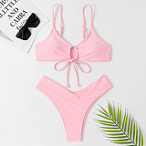 Sexy Solid Color Push Up Swimsuit Bikini Sets TL2330