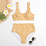 Swimwear Floral Print Sexy Two Piece Bikini Sets F15