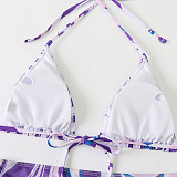 Drawstring Bandage Sexy 3 Piece Bikini Sets LY22008