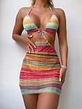 Beachwear Hollow Out Bandage 2 Piece Cover Ups Set TL2309