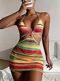 Beachwear Hollow Out Bandage 2 Piece Cover Ups Set TL2309