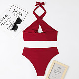 Sexy Solid Color Padded Bikini 2 Piece Swimsuits TL2387