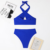 Sexy Solid Color Padded Bikini 2 Piece Swimsuits TL2387