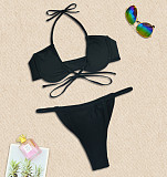 Swimwear Micro Thong Triangle Bikini Set M1023