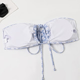 Swimwear Floral Print Bandage 2 Piece Bikini Sets TL2315