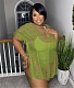 Hollow Out Sexy Pullover Tassel Beach Cover Ups MOF-6690